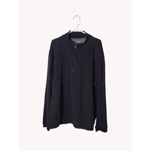 Kirkland Signature Sweater Mens XXL Long Sleeve Pullover Black
